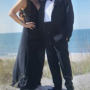 Fabiana Formal Long Black Dress